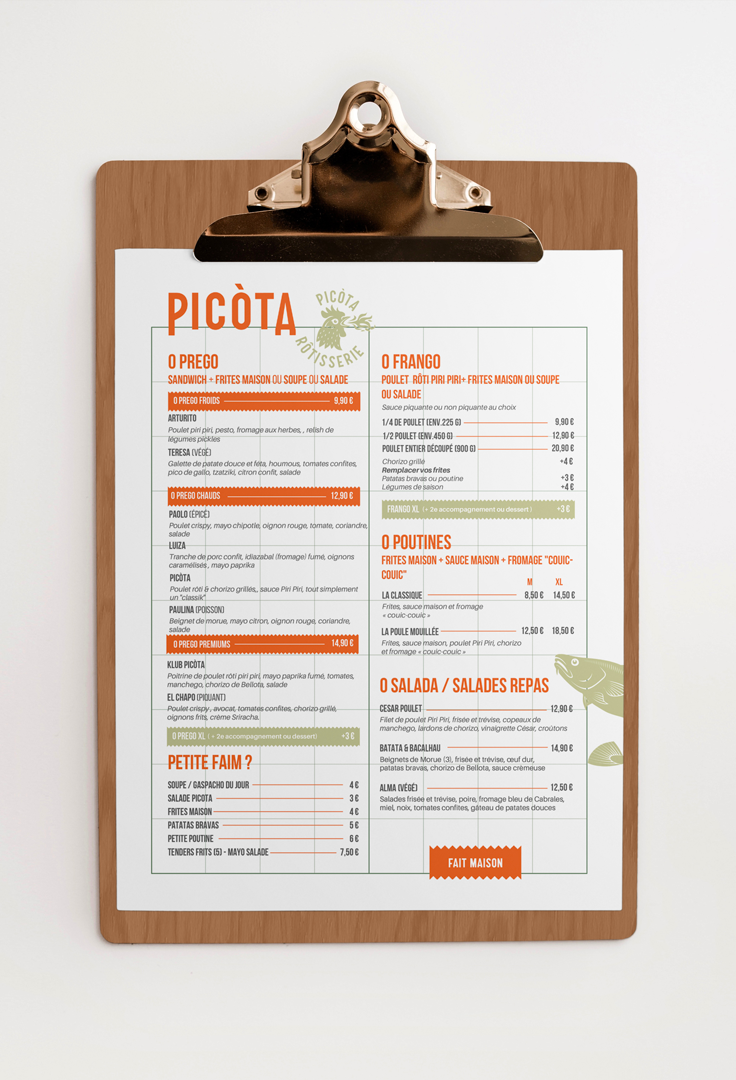 Menu Picota 2